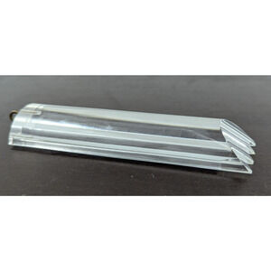 Vintage Acrylic Lucite Chandelier Lamp Prism Clear 4-7/8" - More Available